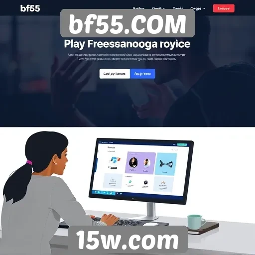 Avaliação da experiência do usuário no bf55.COM